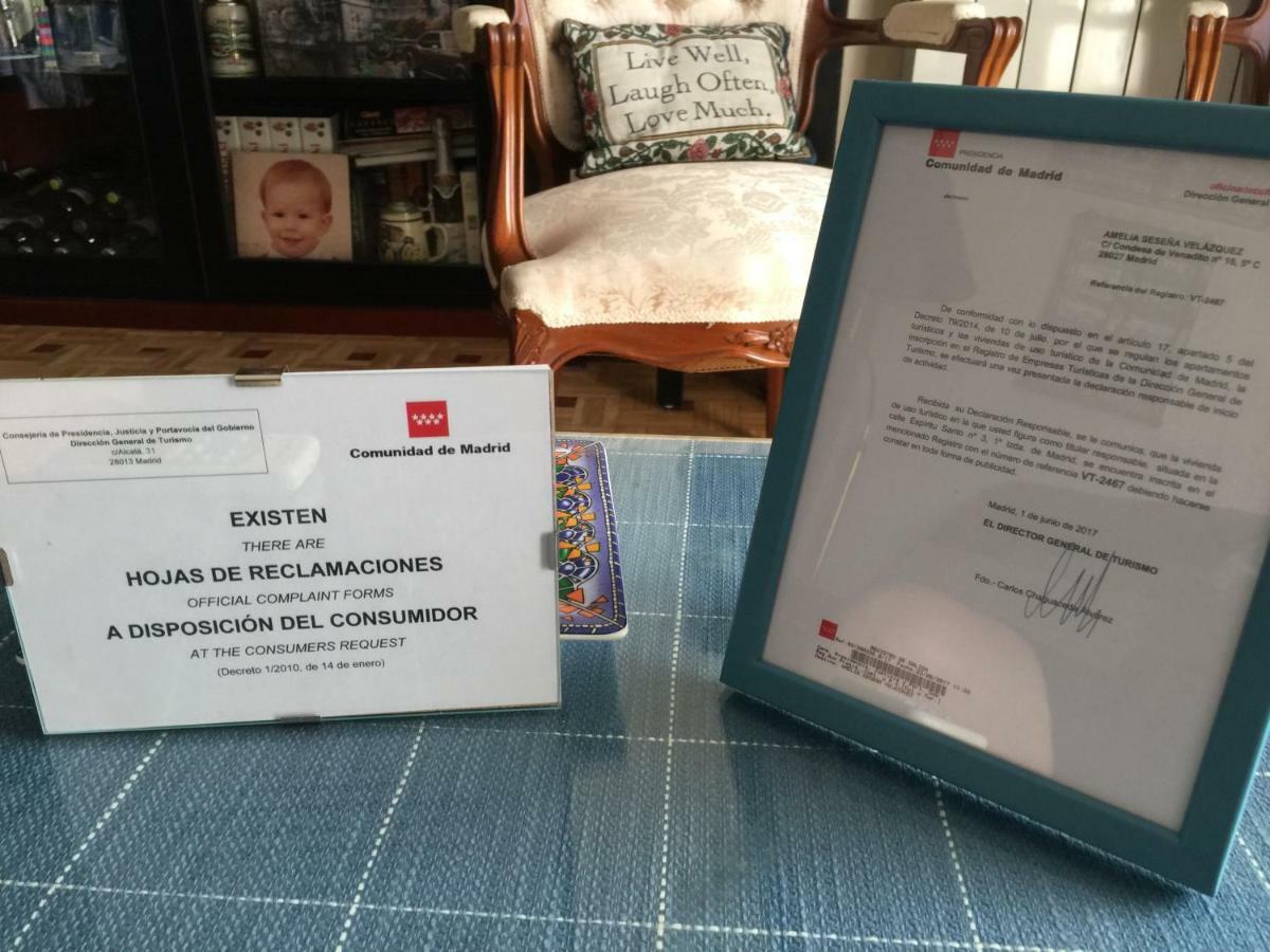 Apartamento Vive En Maravillas Madrid Eksteriør bilde